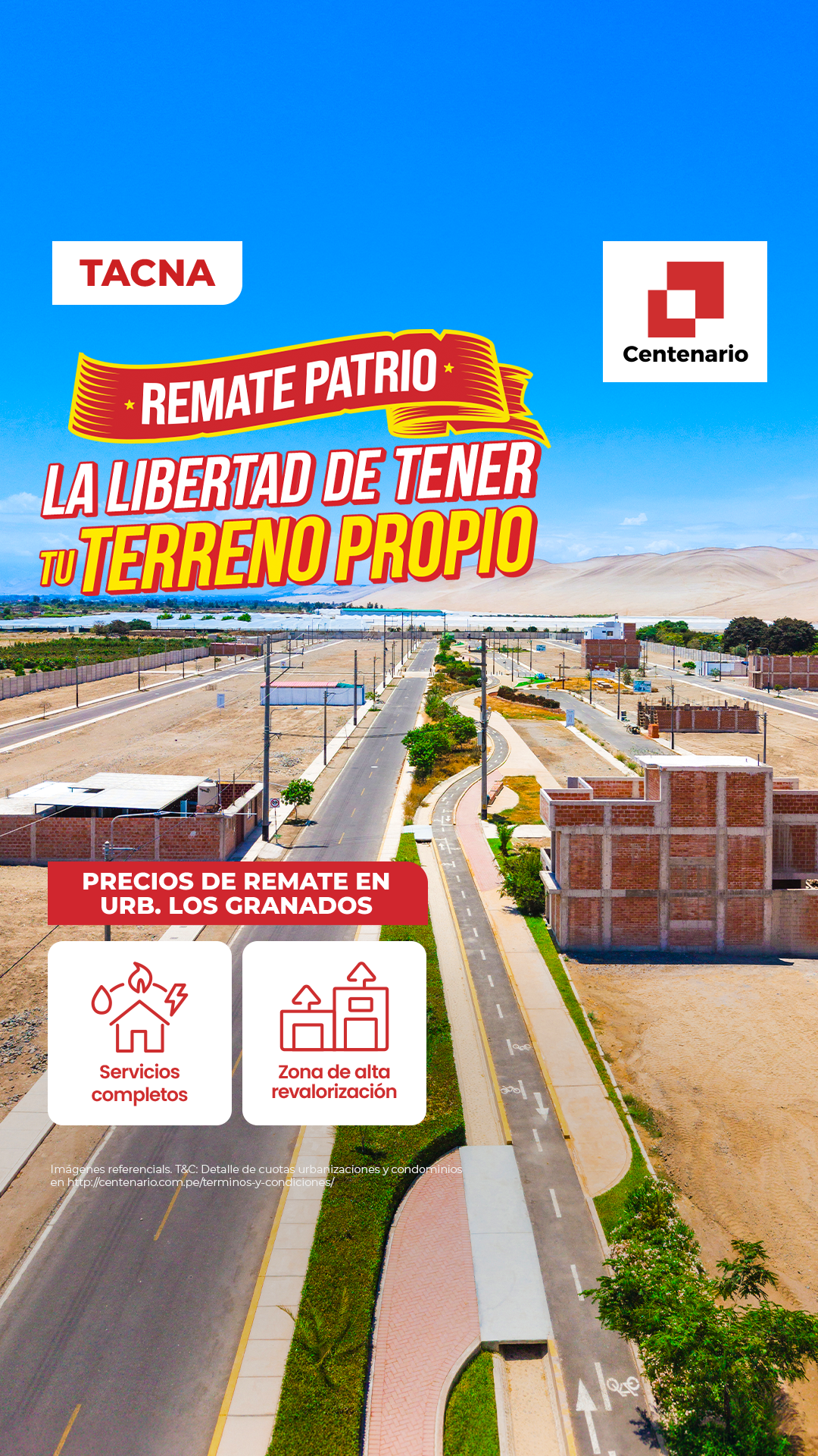 Centenario Urbanizaciones Facebook ad