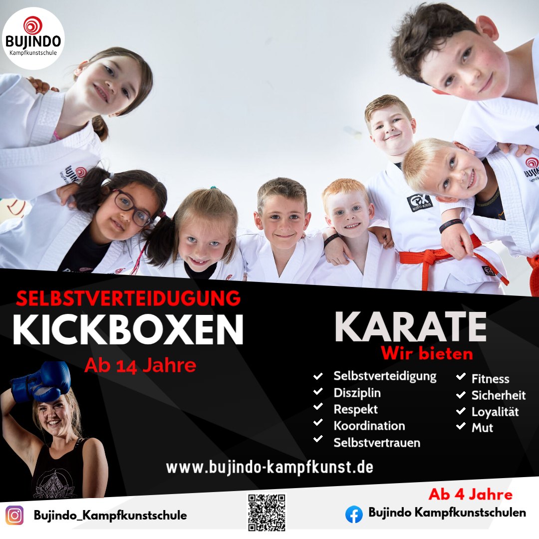 Bujindo Kampfkunstschulen Facebook ad