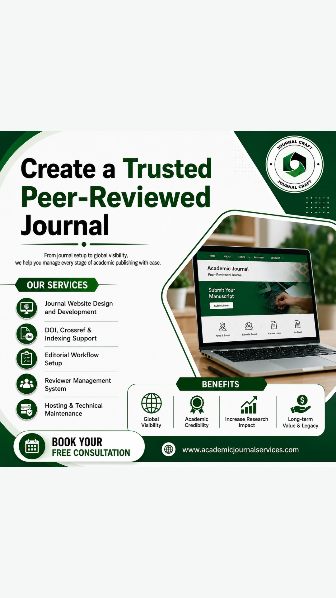 Journal Craft Facebook ad from Aug 5, 2026