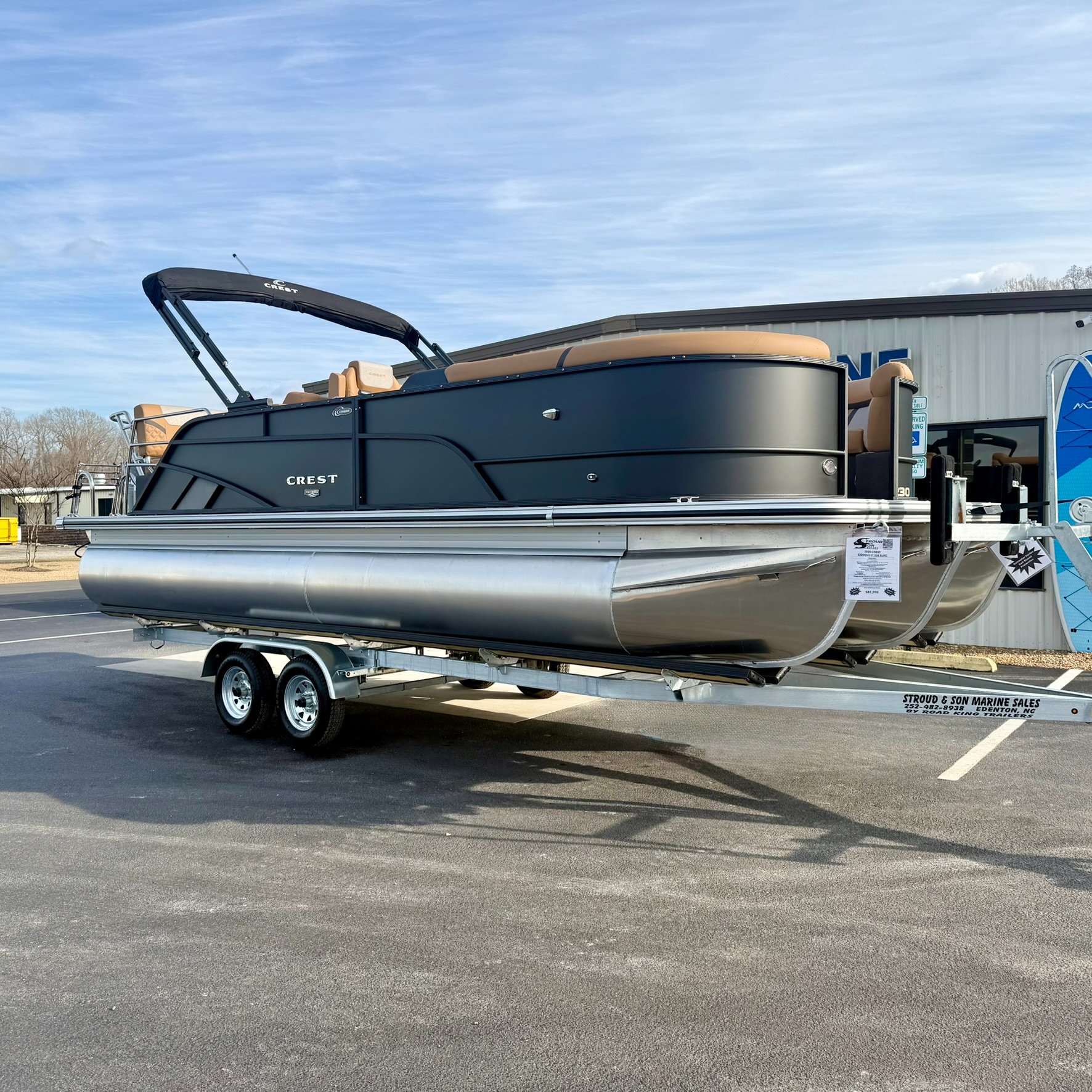 Rene Marine Sales Facebook ad: 2026 Crest Conquest 230 SLRC