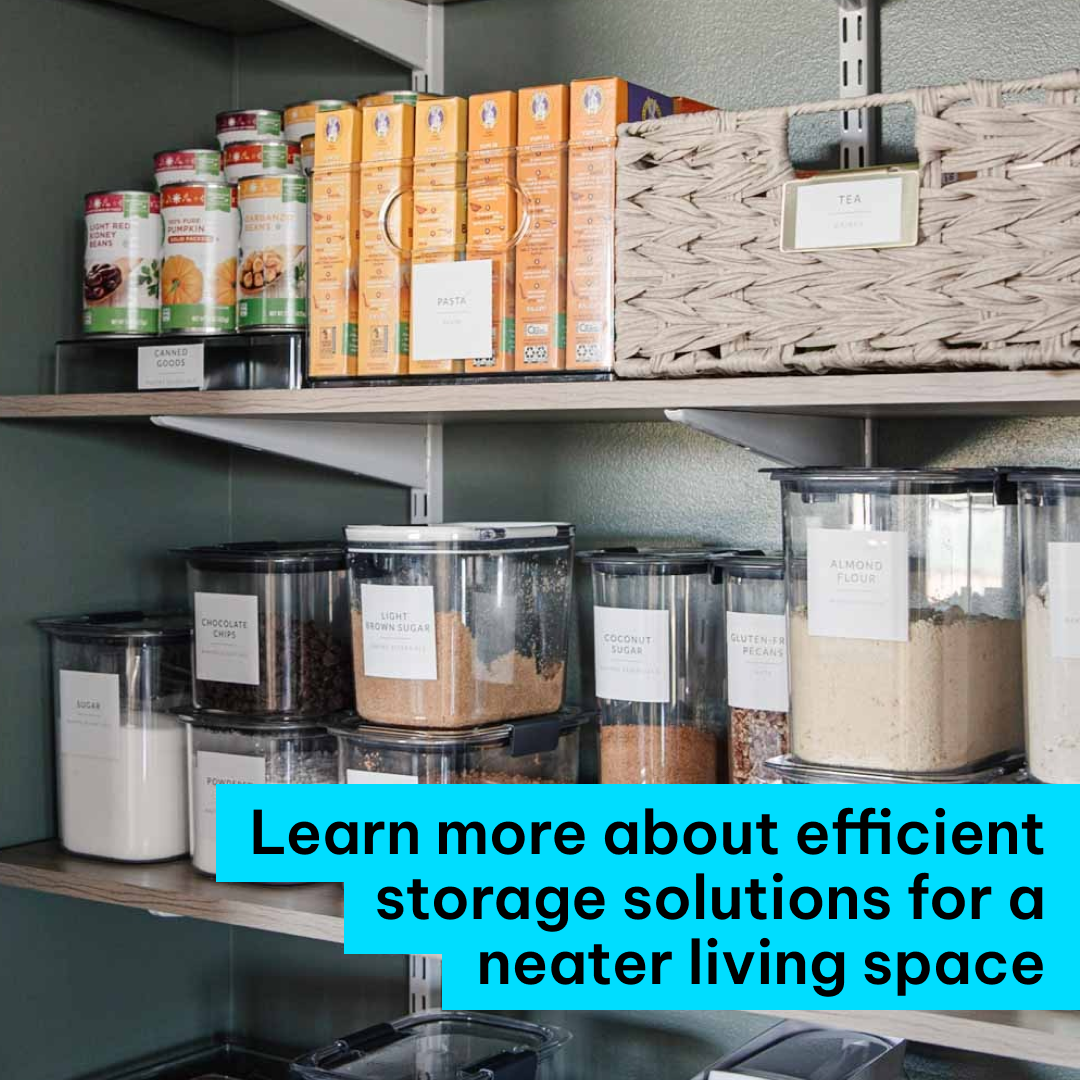 Bright Ideas Facebook ad: Learn more about efficient storage solutions for a neater…