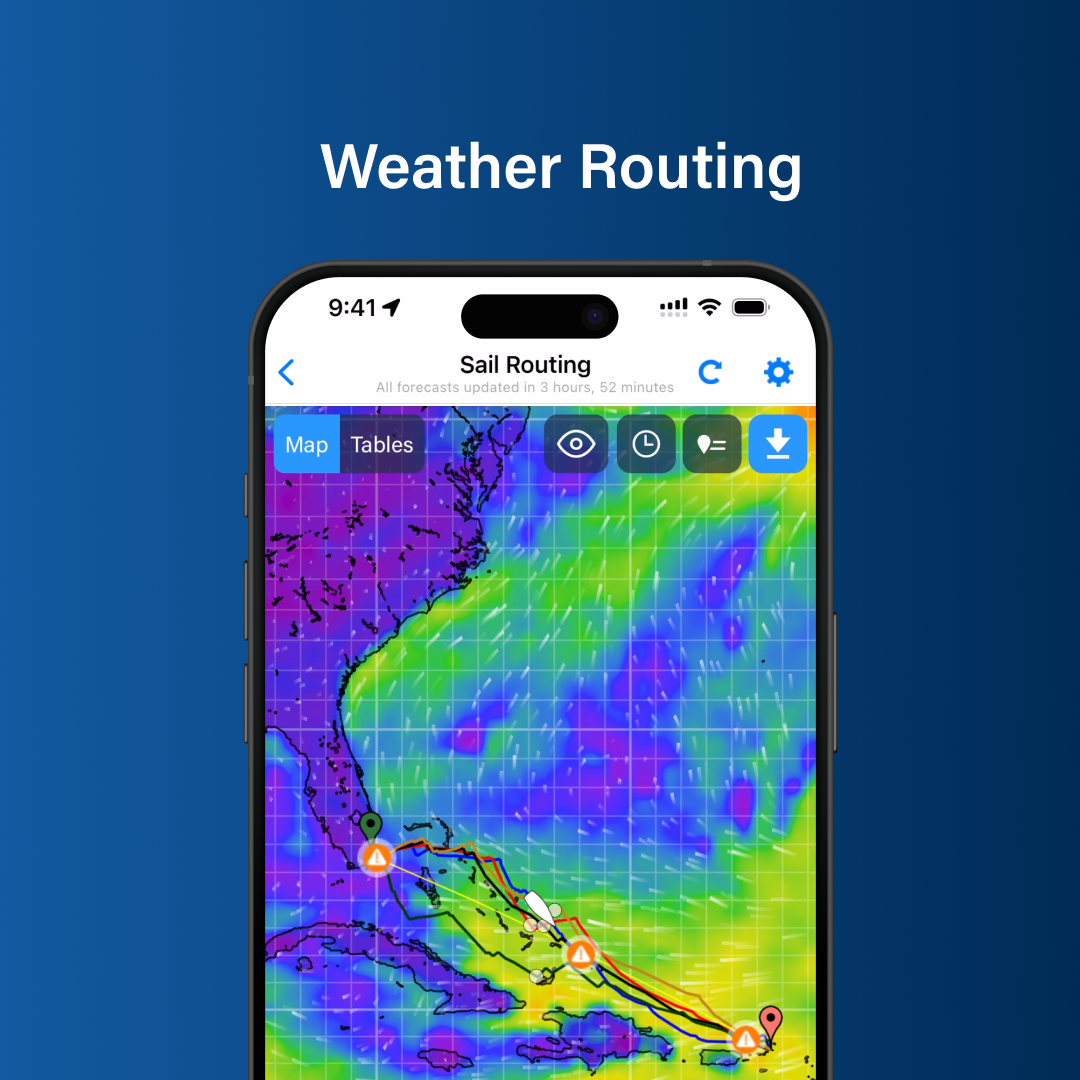 PredictWind Facebook ad