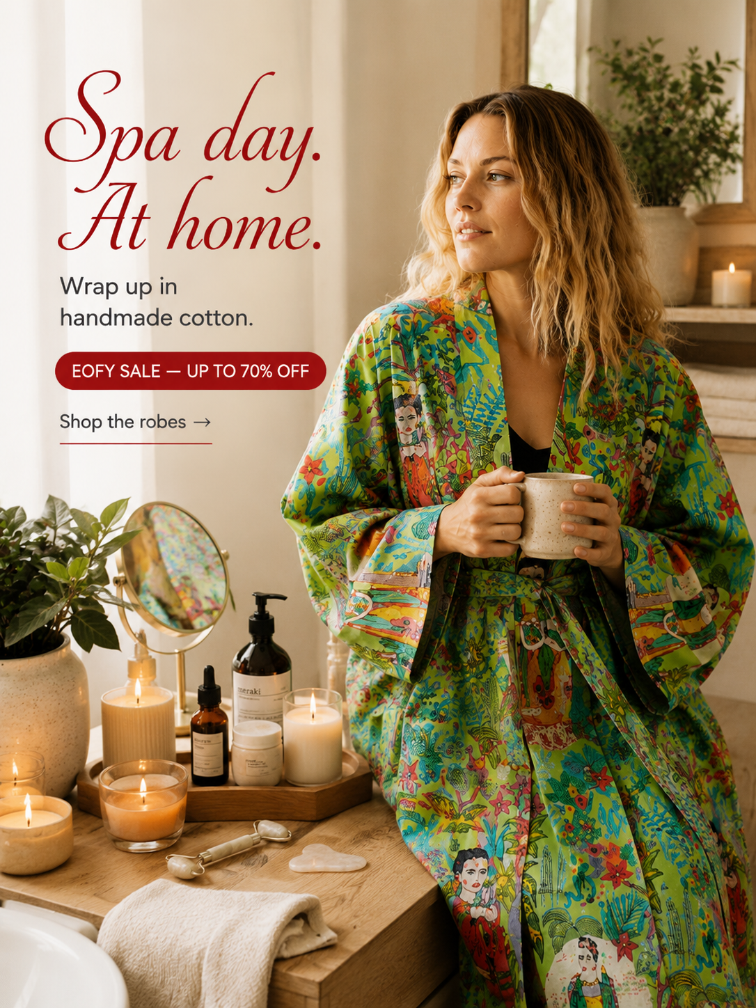 Linen Connections Facebook ad