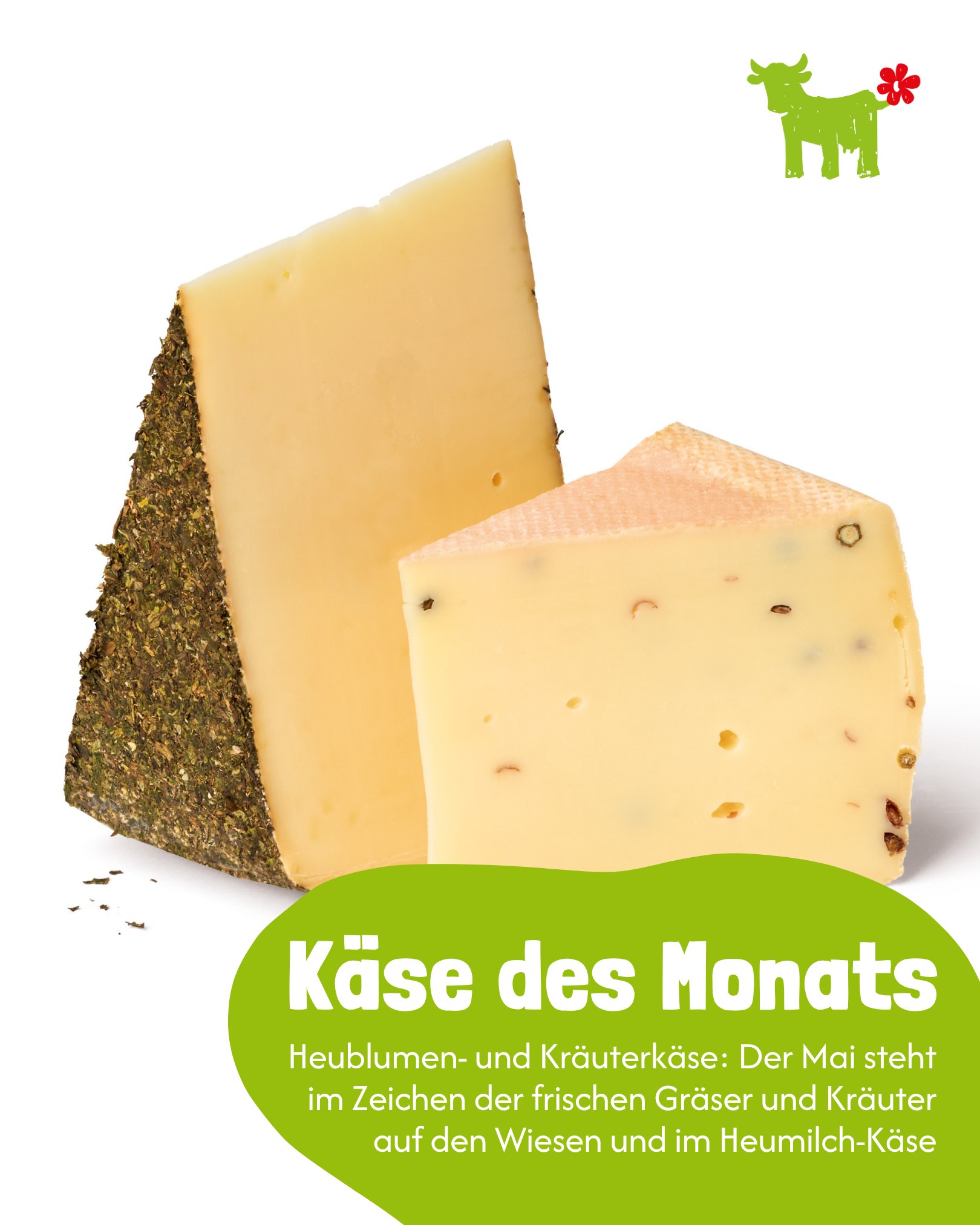 Heumilch Facebook ad: Mit dem Frühling verändert sich die Fütterung der…