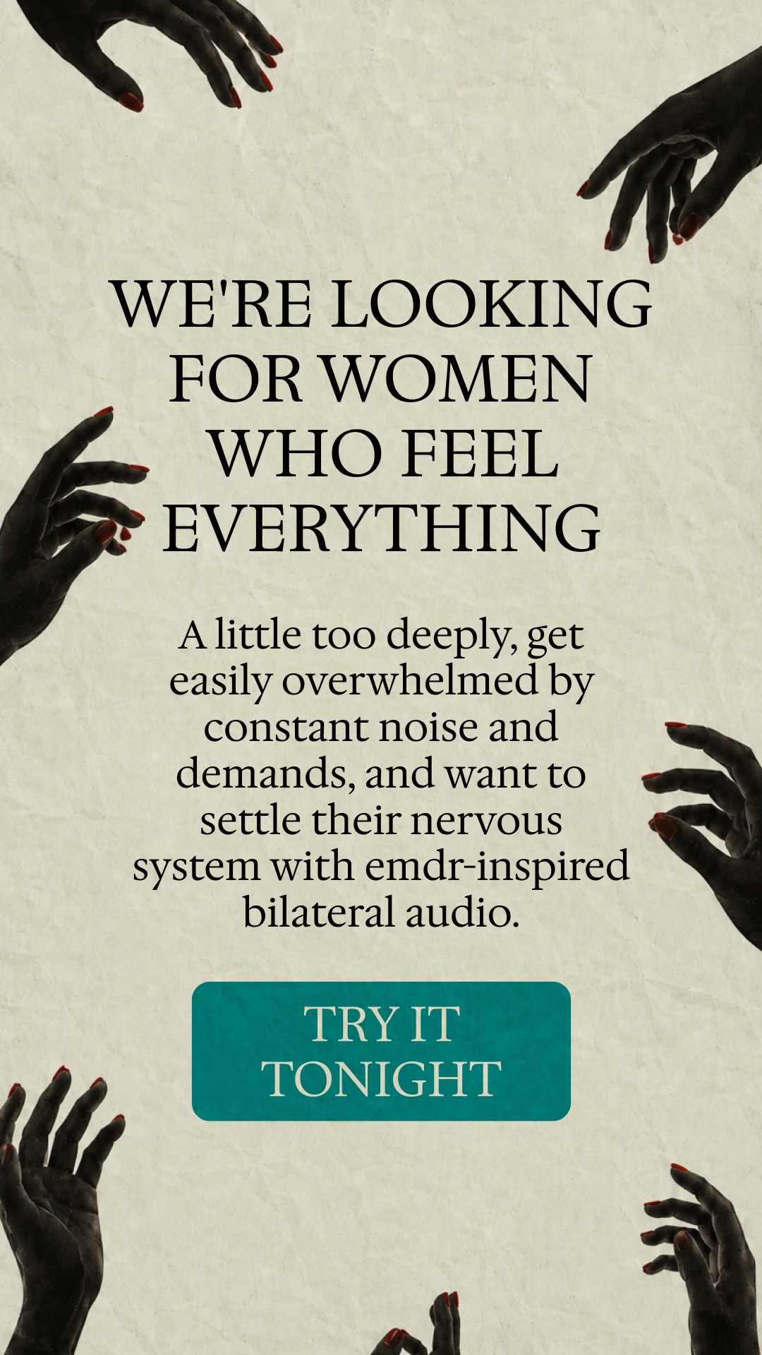Calm Facebook ad