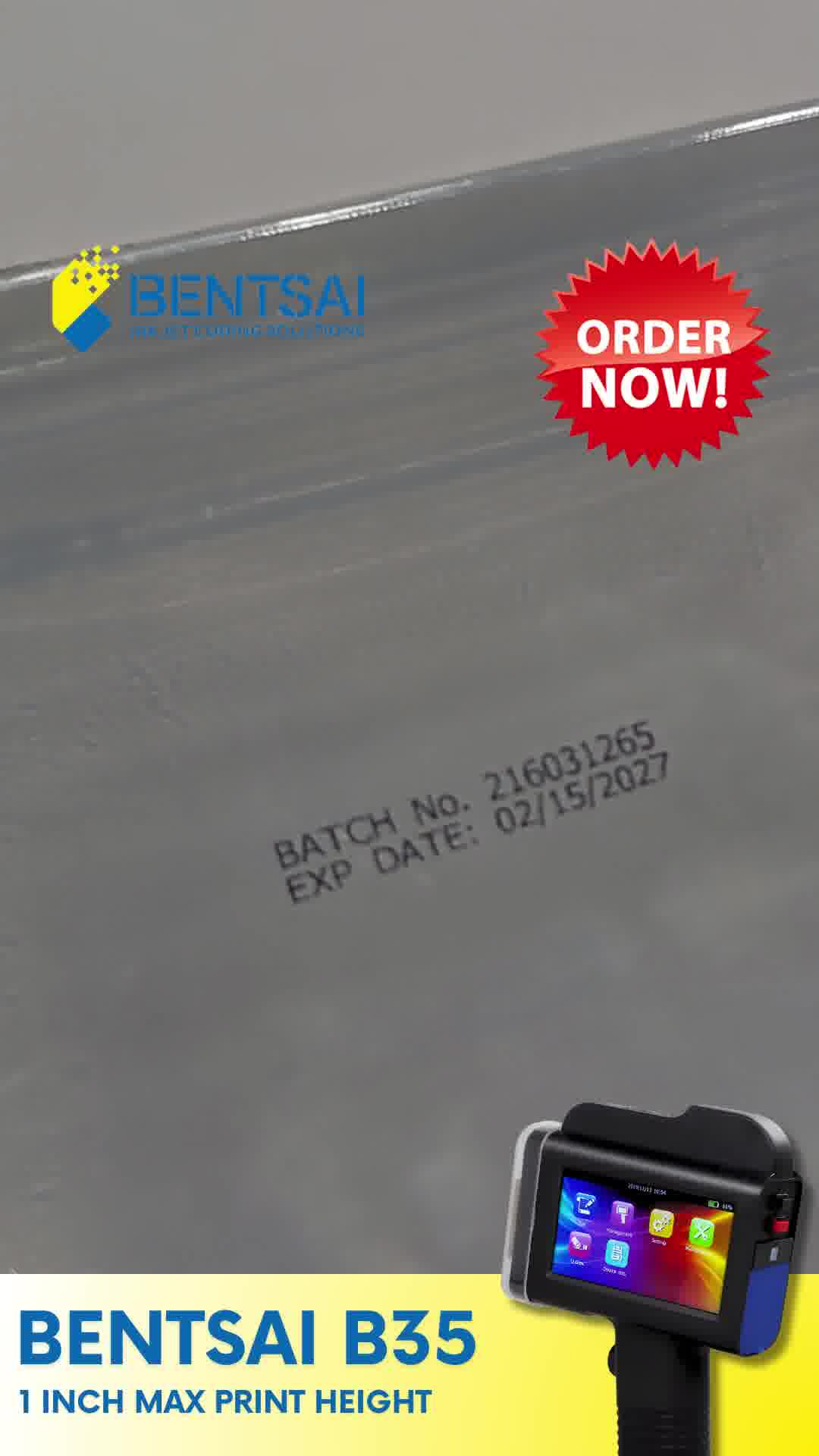 Bentsai Printers Philippines Facebook ad: Expiry date printer - Order now!