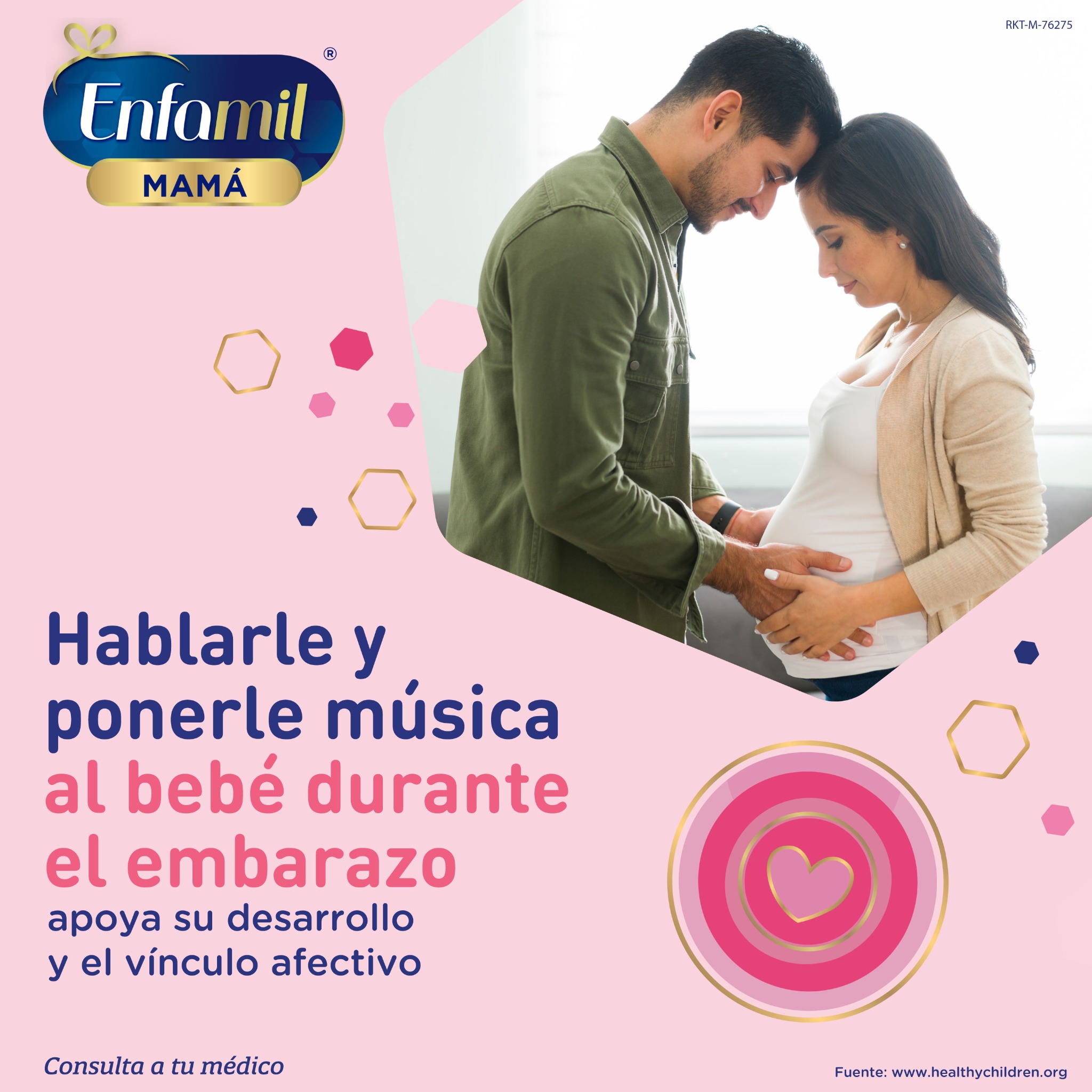 Enfabebé Facebook ad: La estimulación prenatal a través de la voz…