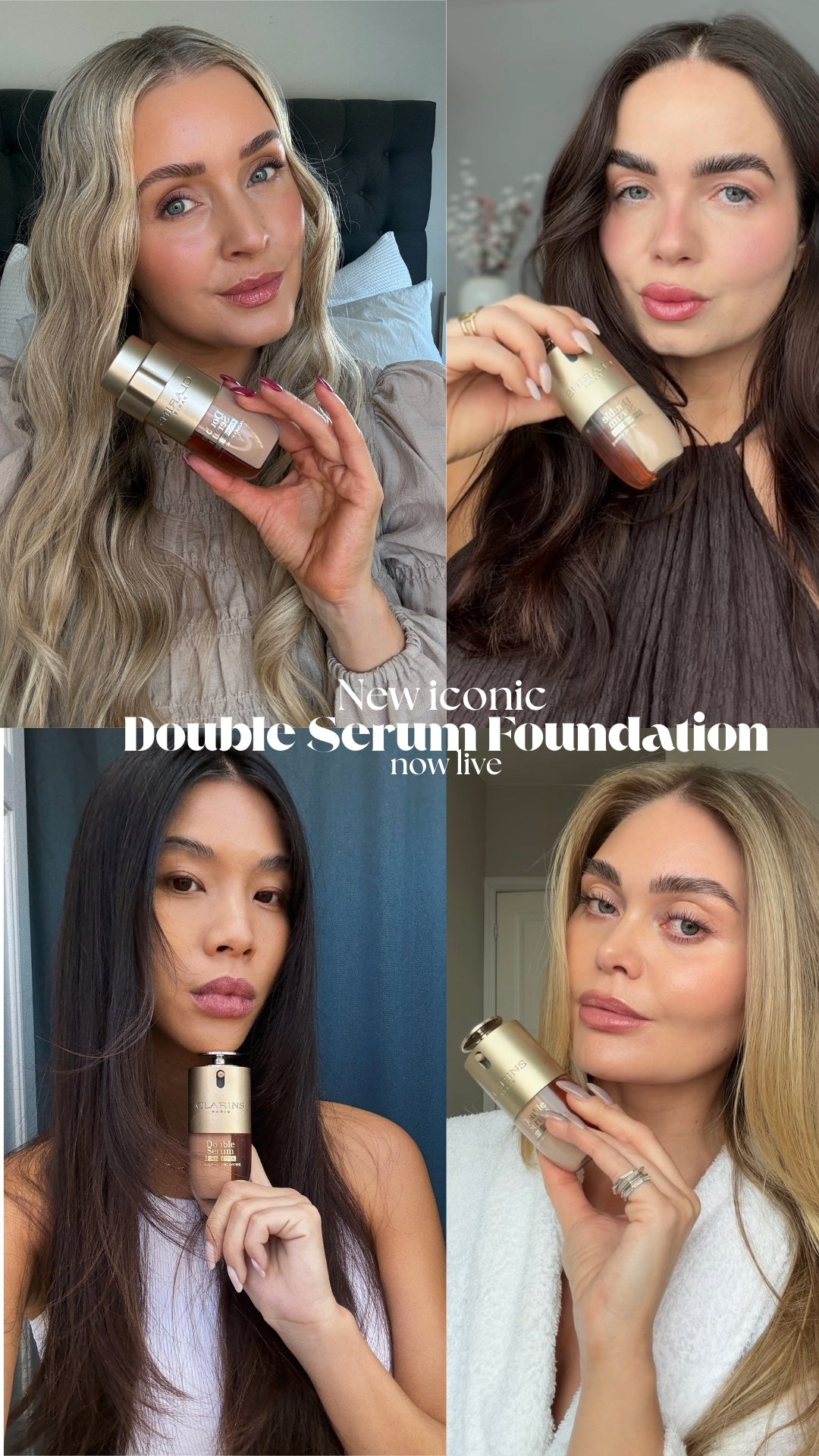 Clarins Facebook ad from Feb 25, 2026