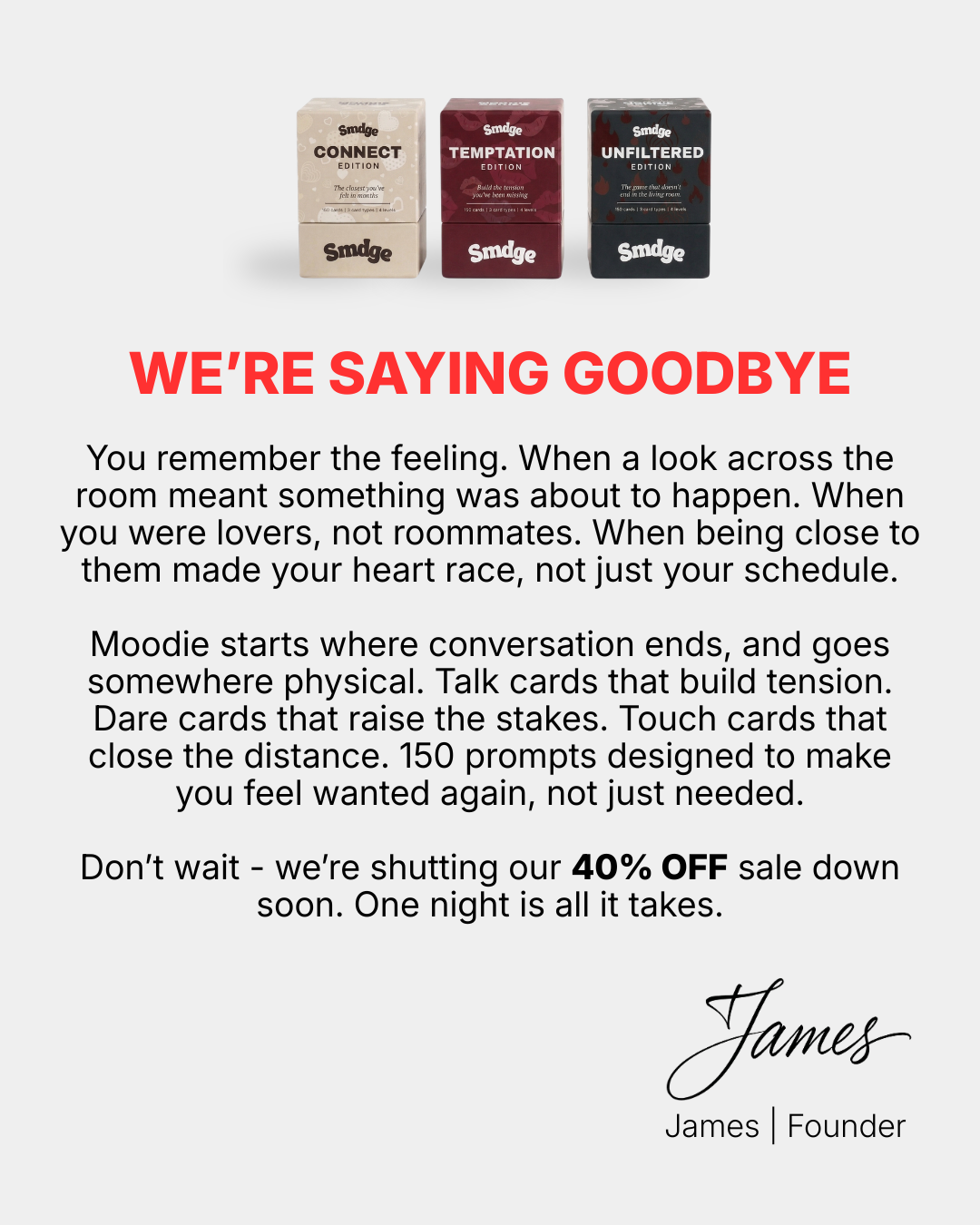 Smdge Facebook ad from May 26, 2026