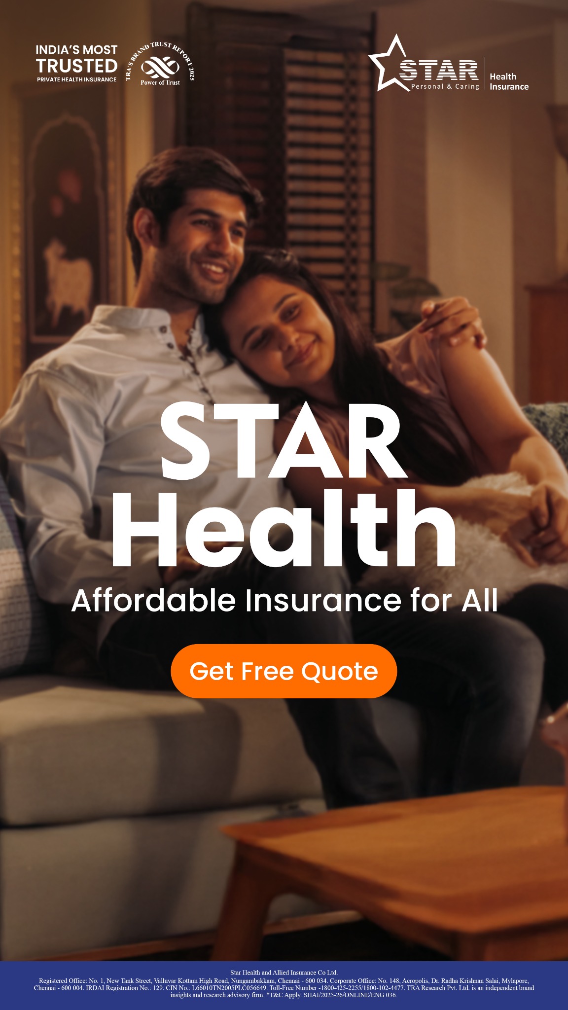 Star Health And Allied Insurance Facebook ad