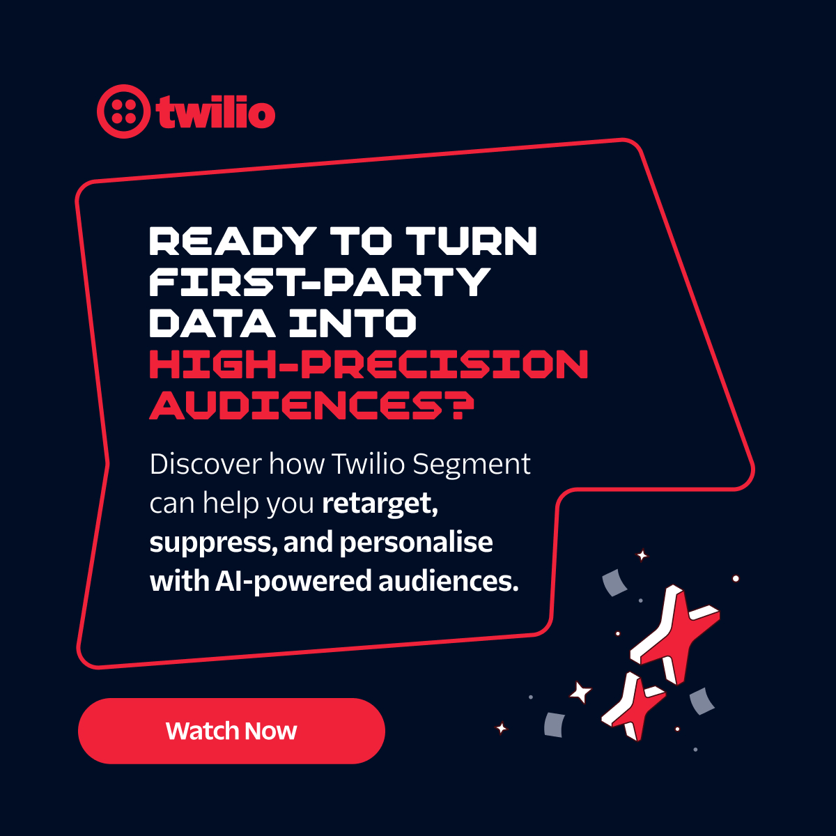 Twilio Facebook ad