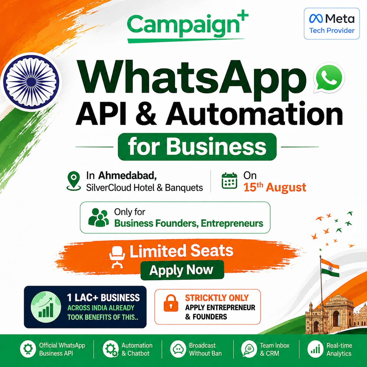 Campaign Plus Facebook ad