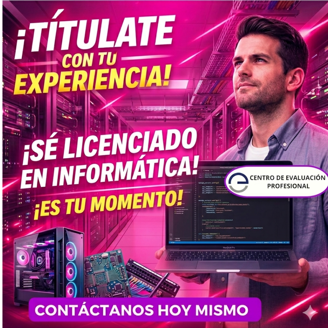 Centro de Evaluación Profesional de los Tuxtlas. Facebook ad: ¡Quiero titularme en Informática!