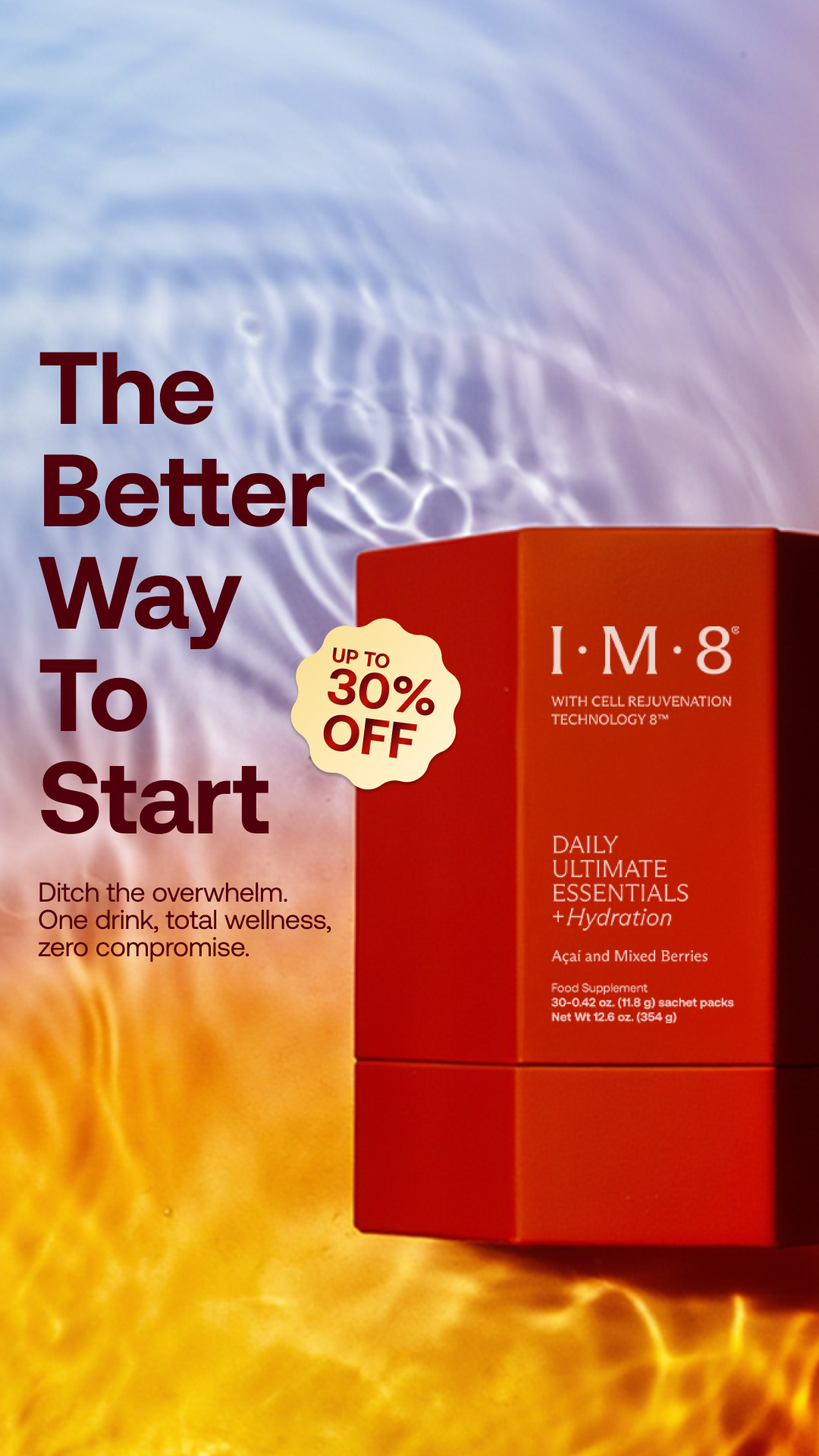 IM8 Health Facebook ad