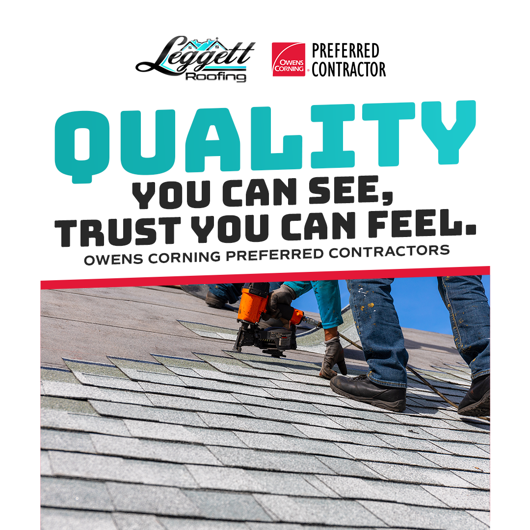 Leggett Roofing Facebook ad