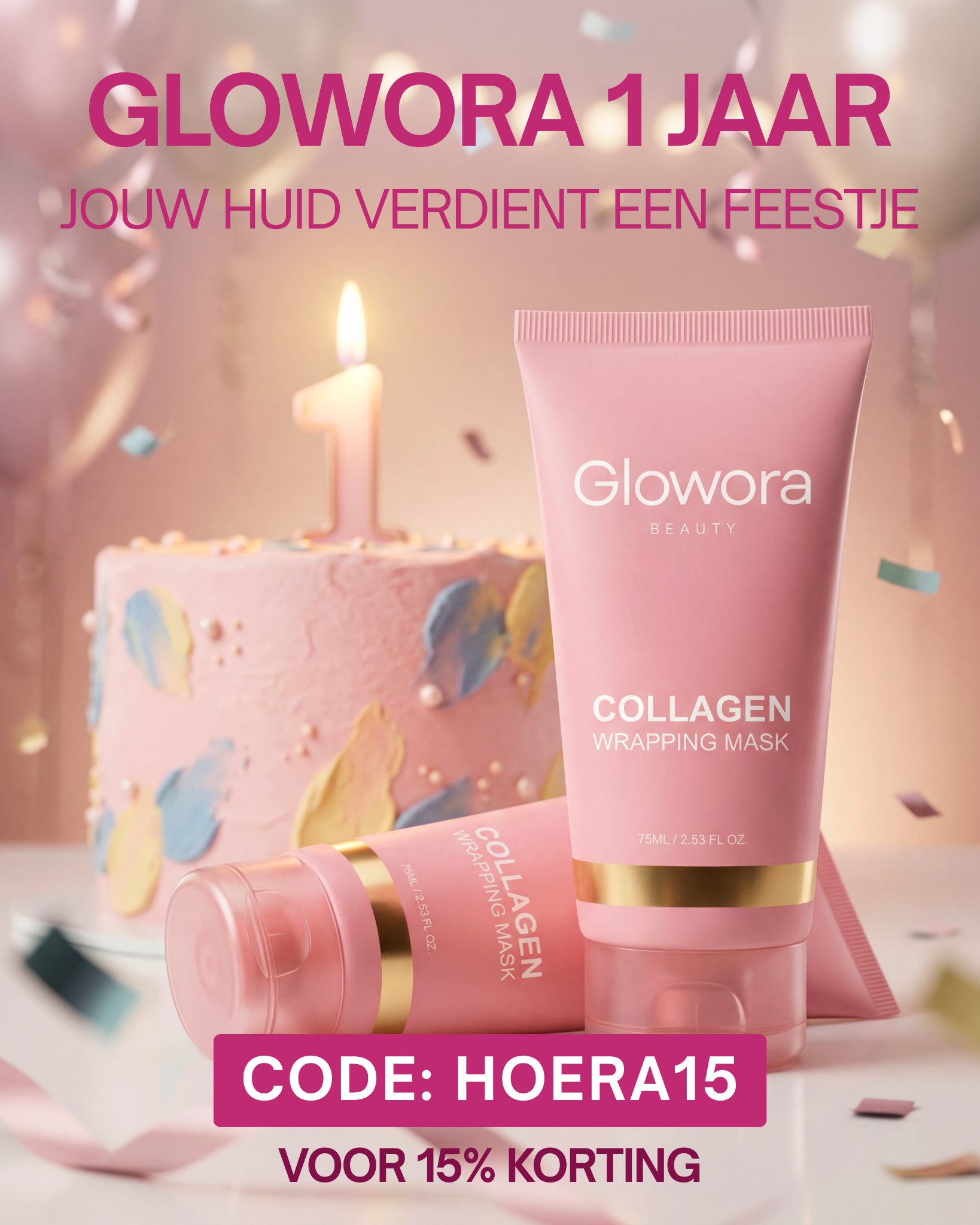 Glowora Facebook ad