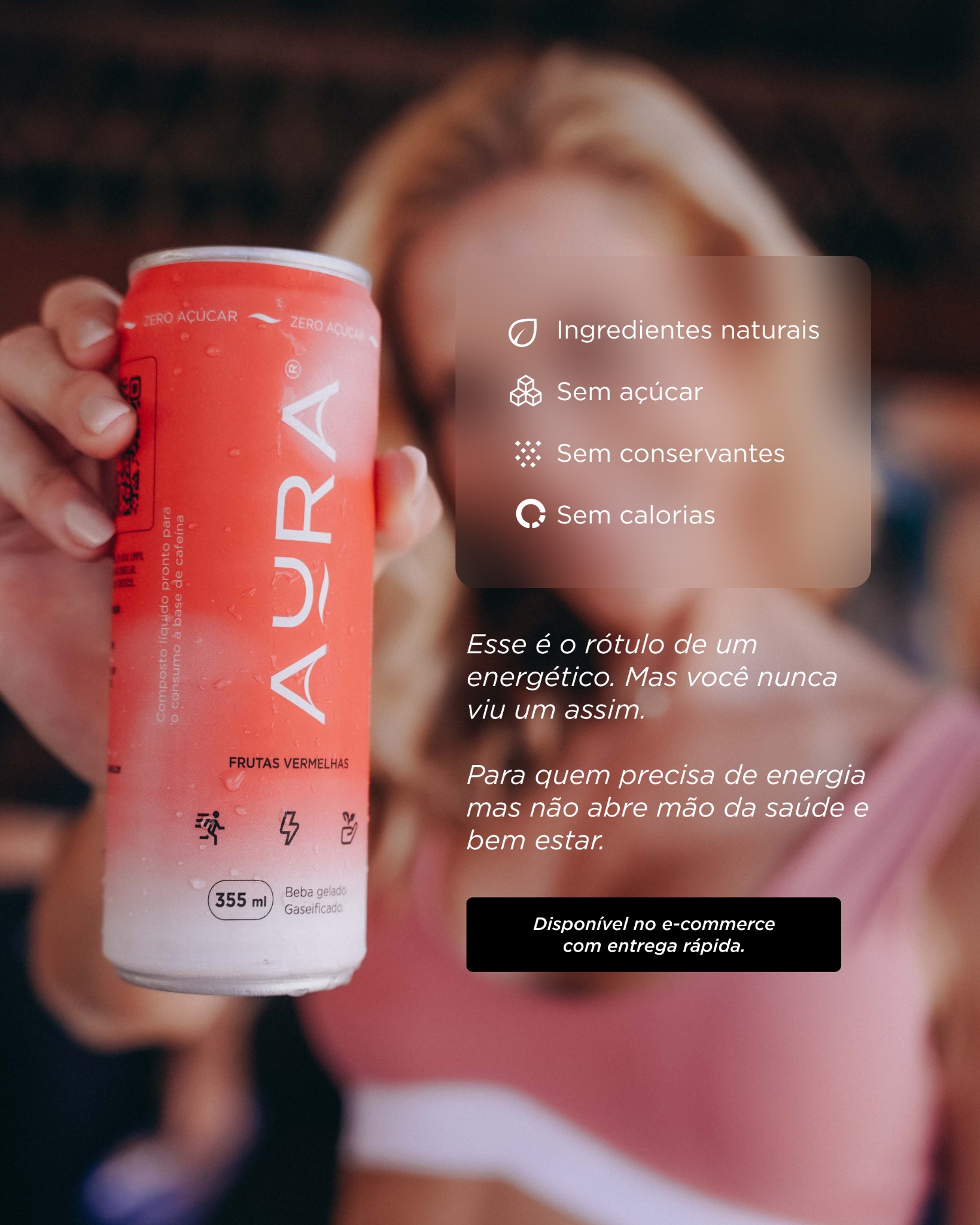 Aura Performance Drink Facebook ad