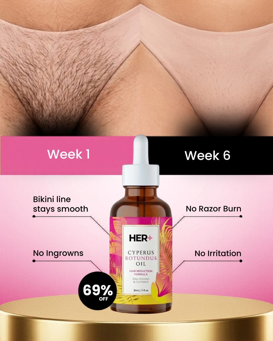 Her+ Nutrition Facebook ad