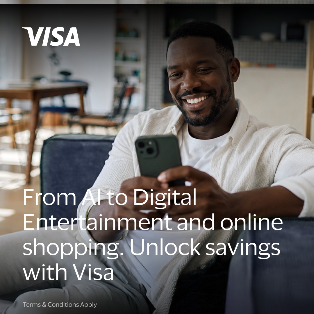 Visa Facebook ad: Discover exclusive digital offers with your Visa card.
