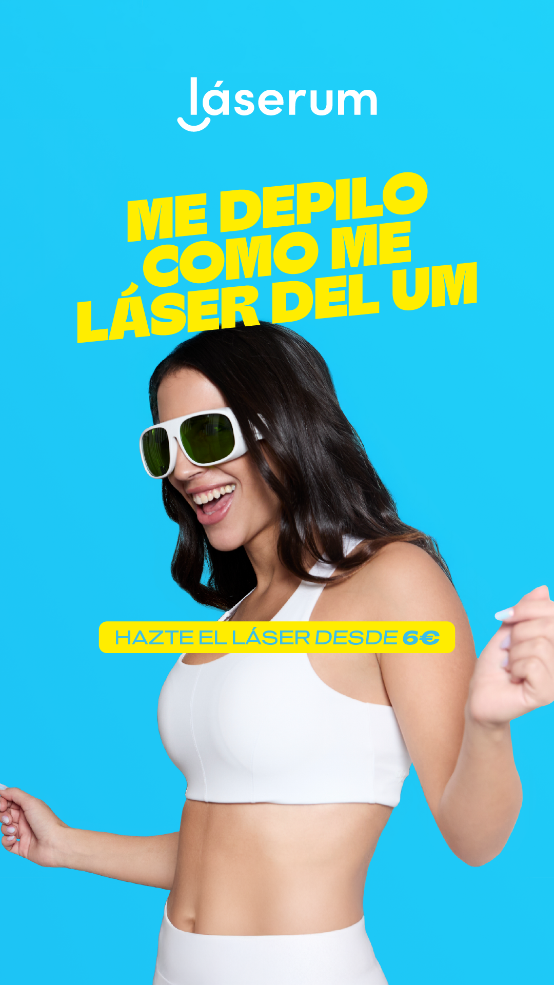 Láserum Facebook ad