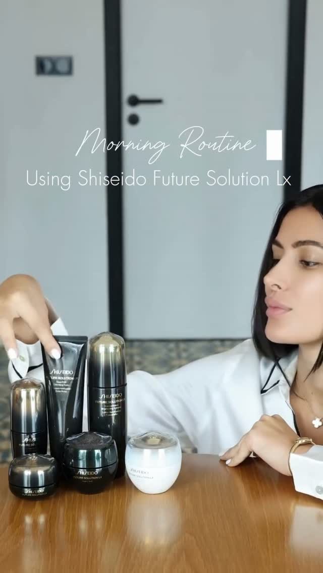 SHISEIDO Facebook ad: Discover FUTURE SOLUTION LX, an indulgent ritual powered…