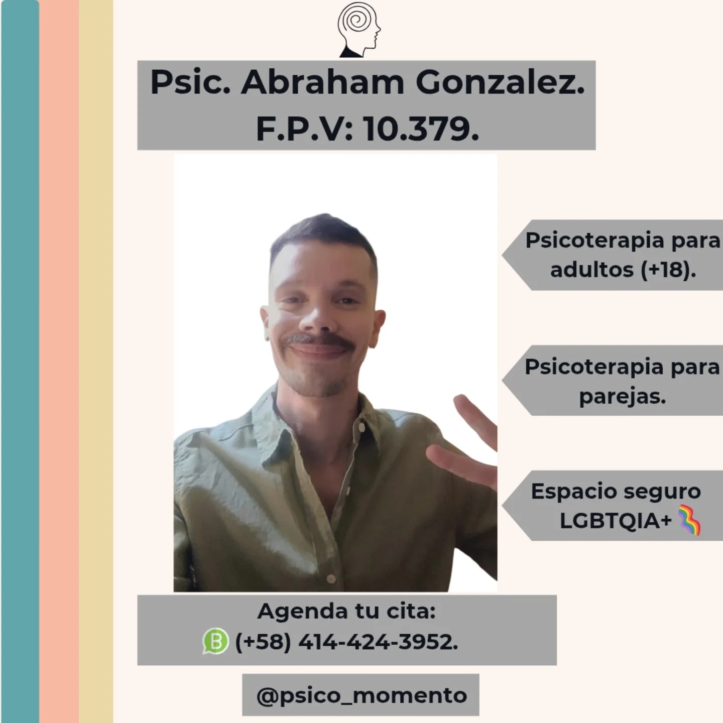 Psic. Abraham Gonzalez. Facebook ad: ¿Te has preguntado cuáles son las razones para…