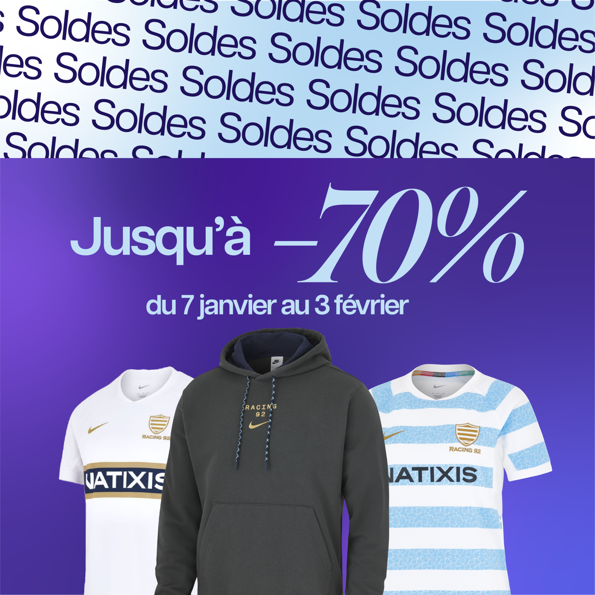 Racing 92 Facebook ad from Jan 7, 2026