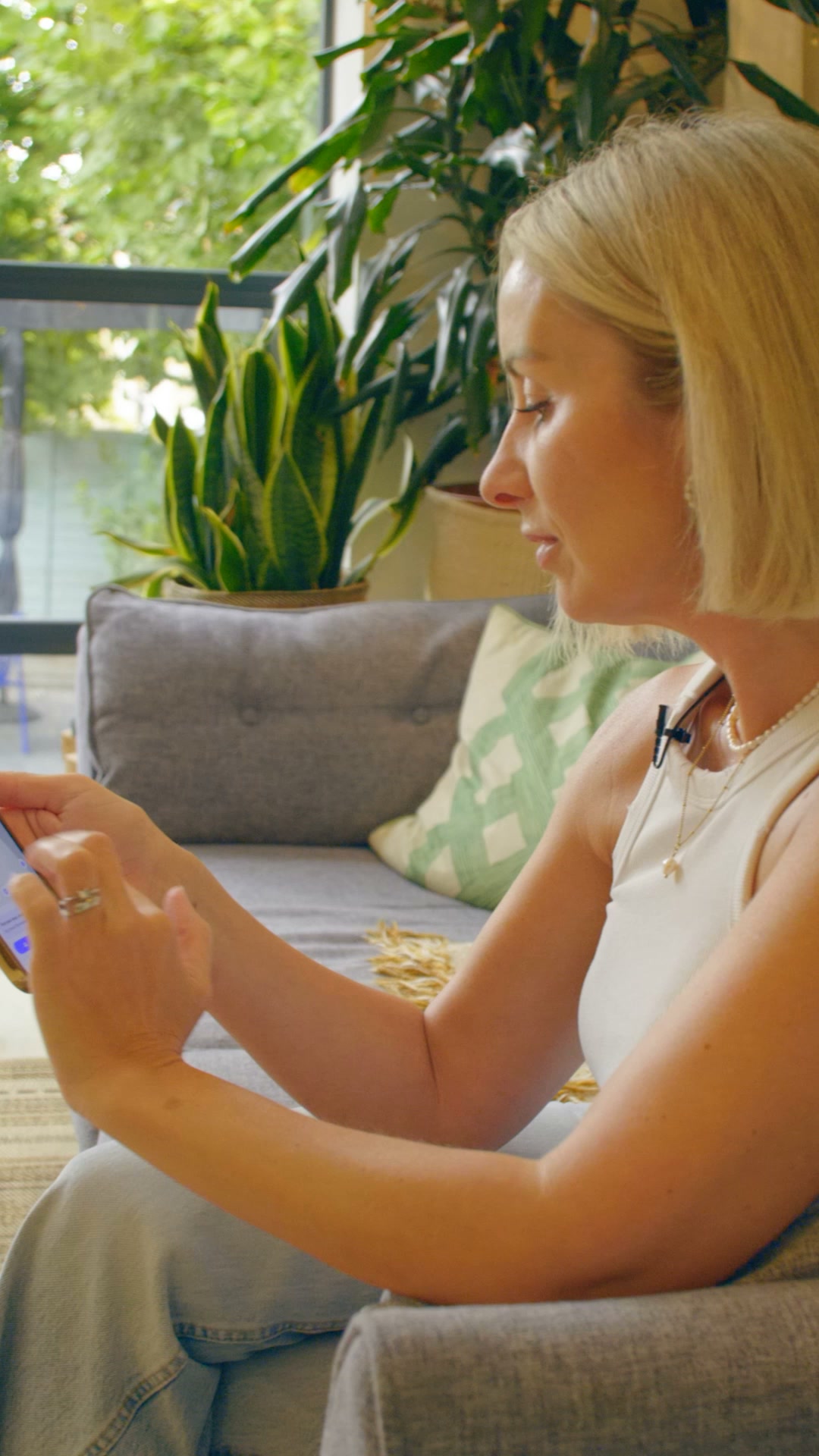 Life360 Facebook ad: Peace of Mind, On a Leash.