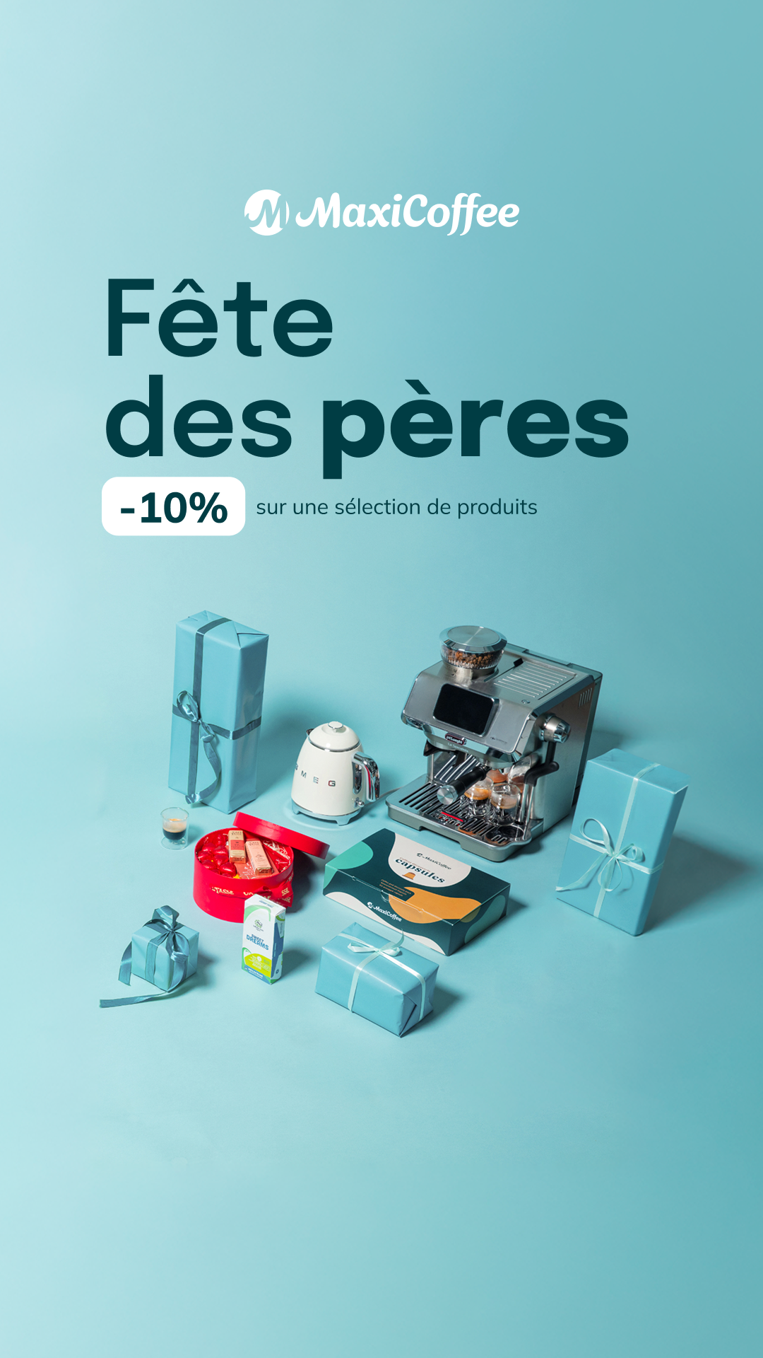 MaxiCoffee Facebook ad