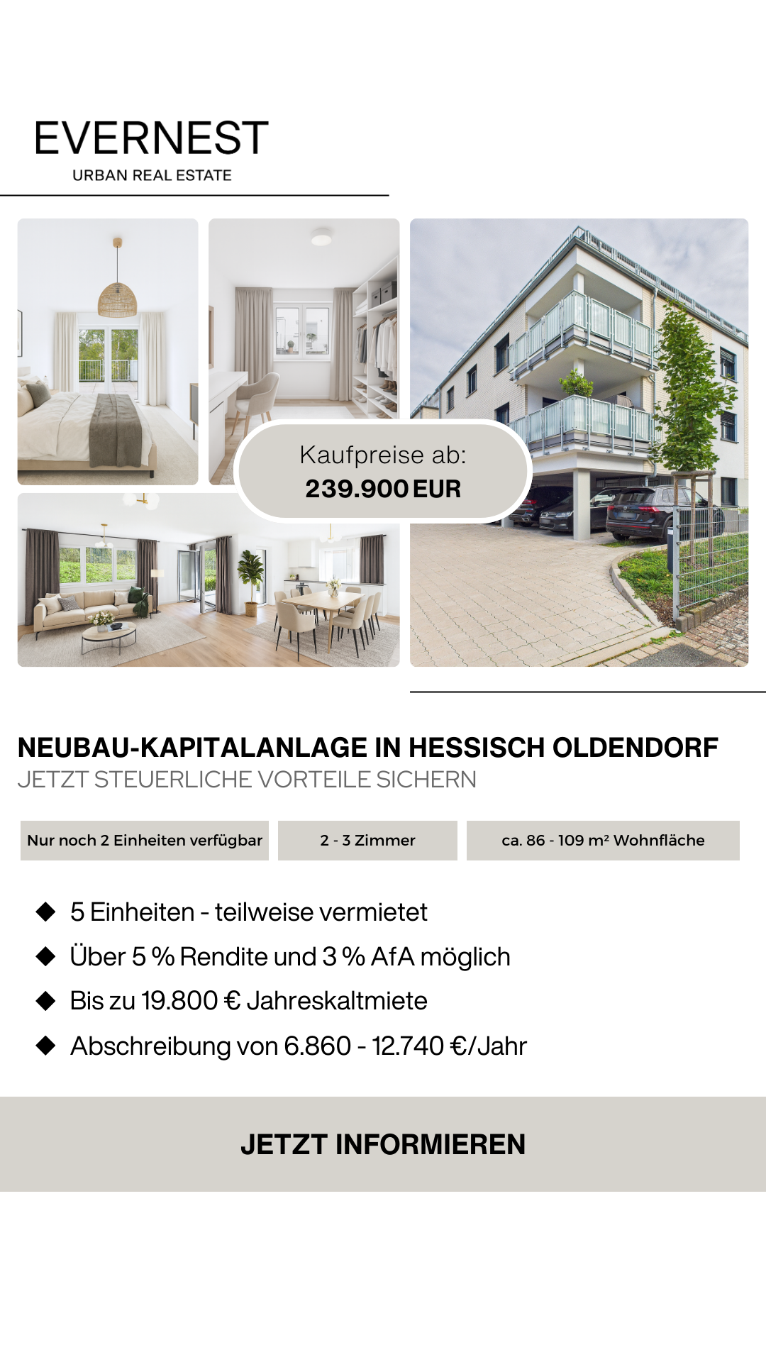 Arendt Immo Facebook ad
