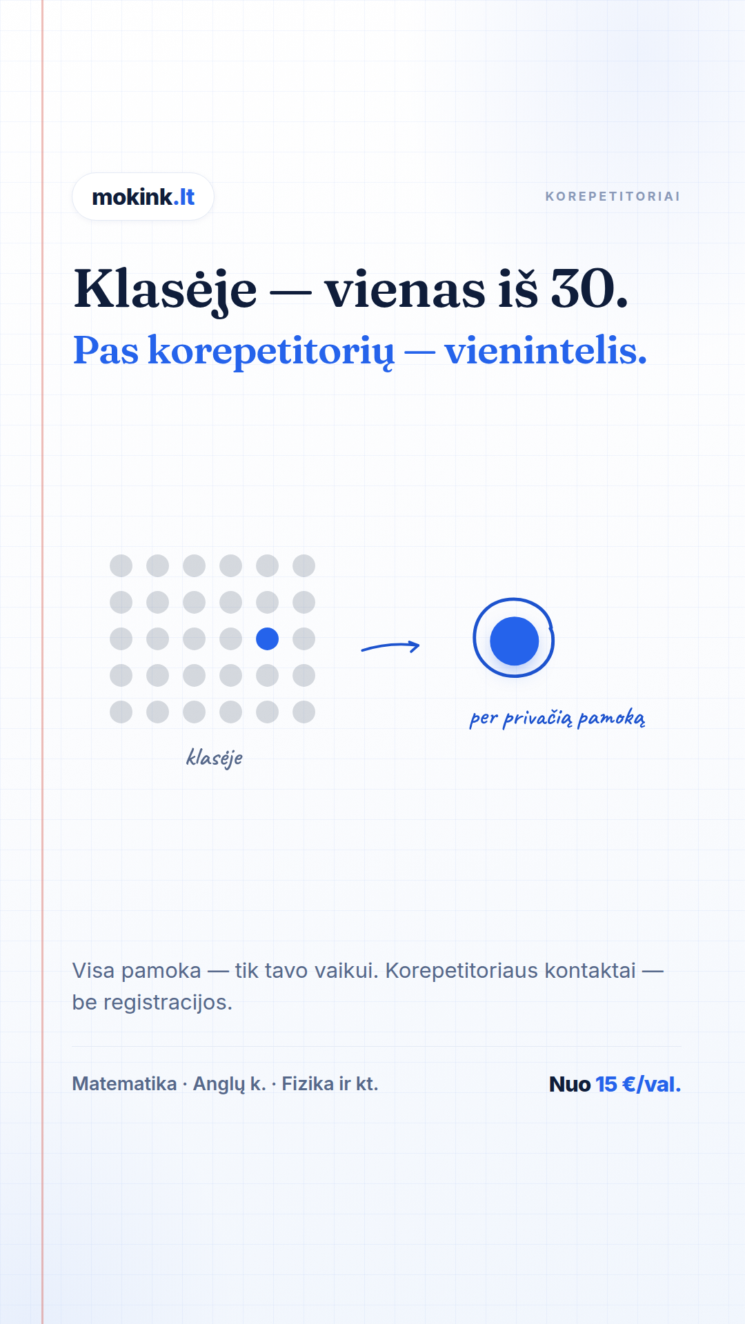 Mokink Facebook ad: Visa pamoka, tik jūsų vaikui