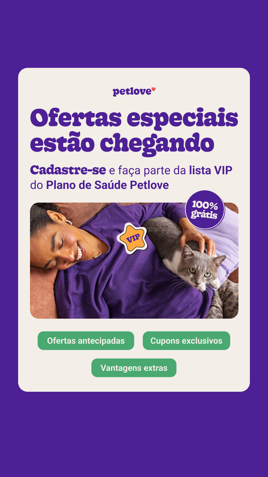 Petlove Facebook ad
