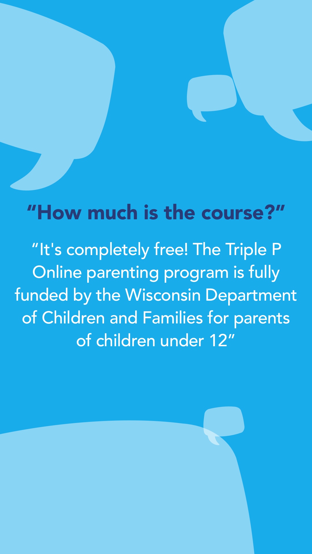 Triple P Facebook ad