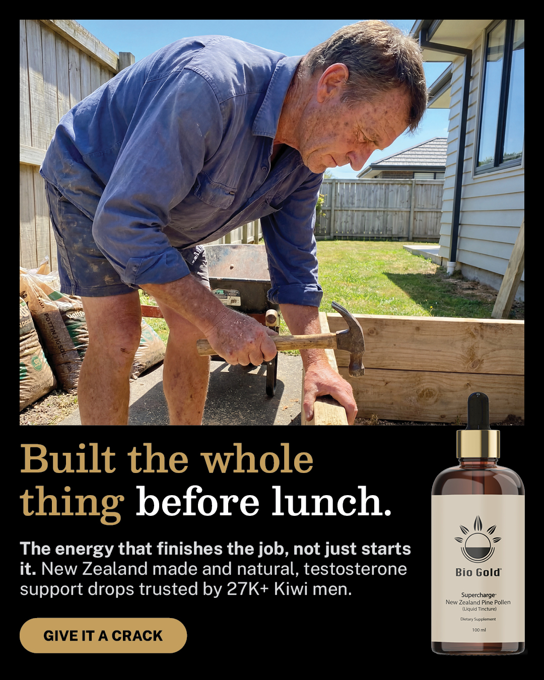 Bio Gold NZ Facebook ad