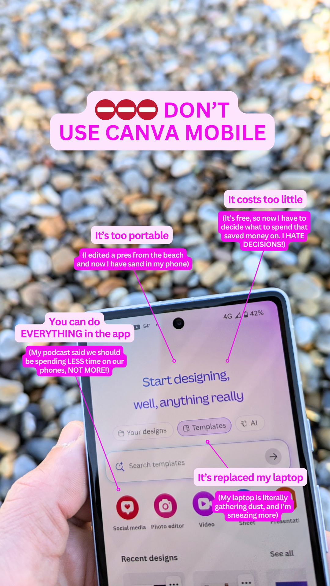 Canva Facebook ad