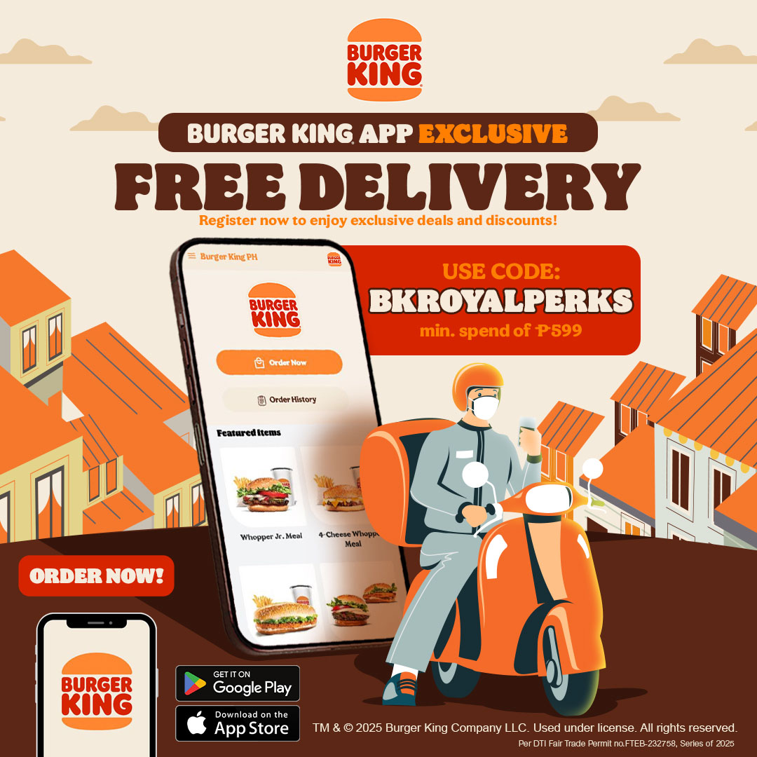 Burger King Philippines Facebook ad