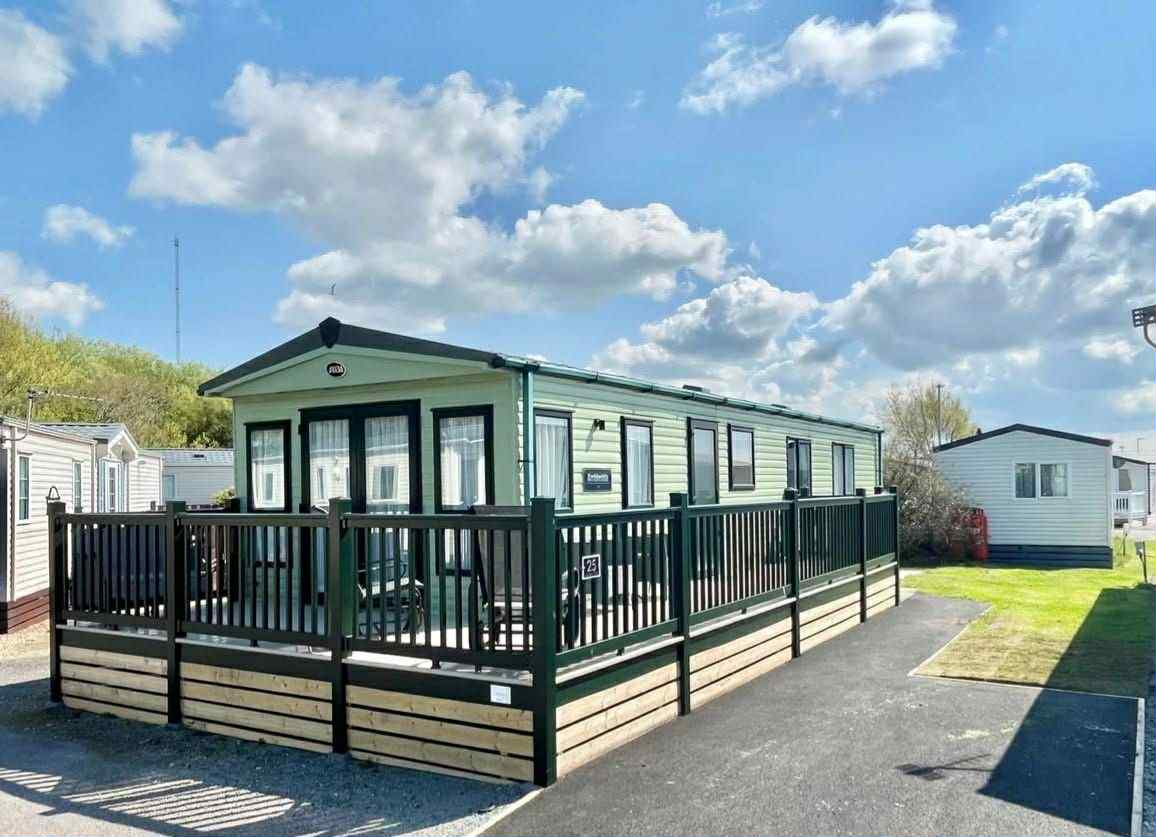 Cheap static caravans for sale Morecambe Facebook ad: Send a message for info!