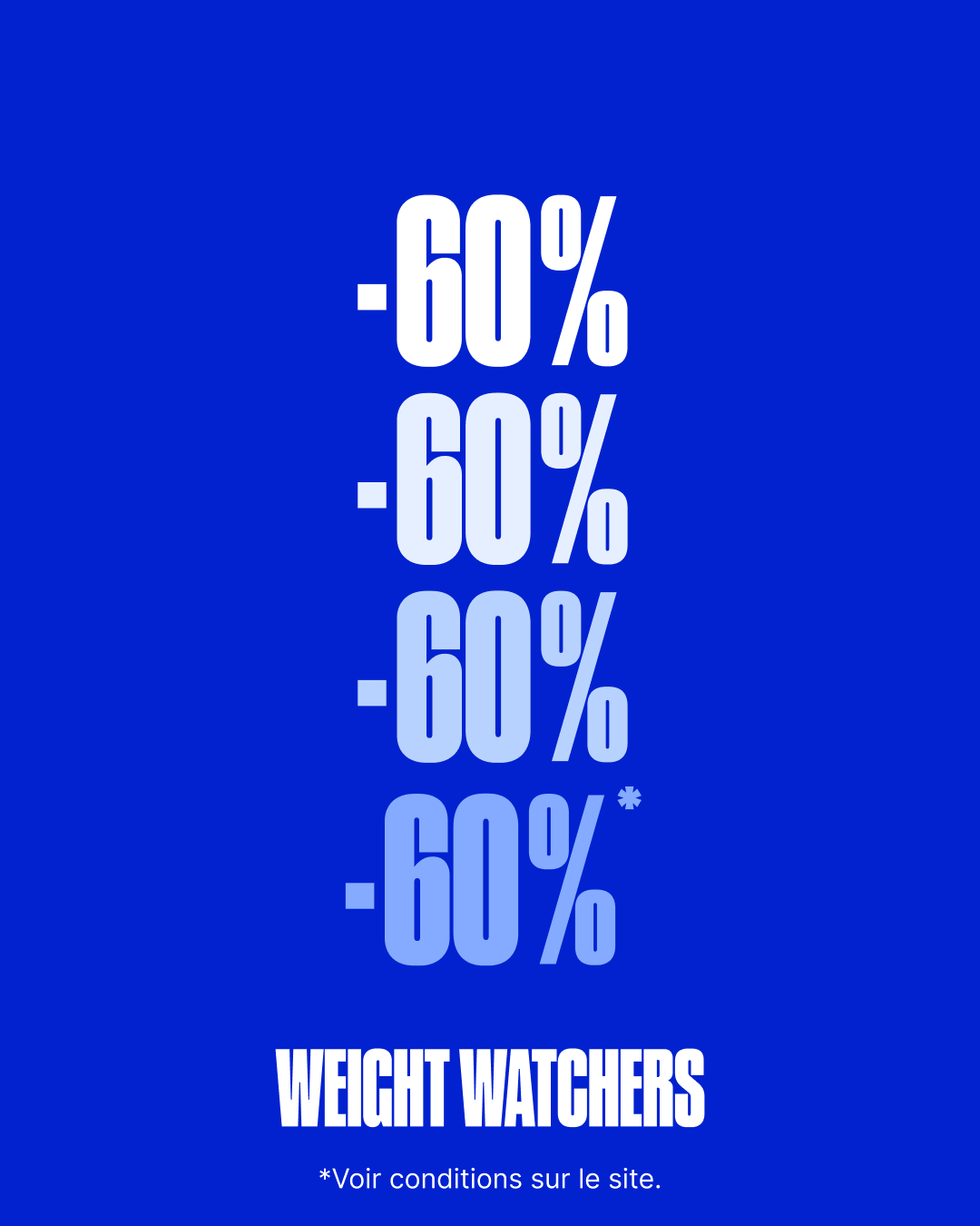 WeightWatchers Facebook ad