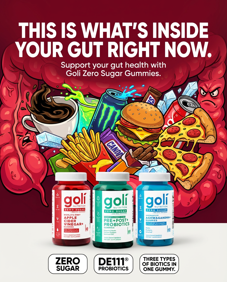 Goli Facebook ad: CODE: NEWYOU2026 - 60% OFF! Buy a Bundle Now! Free Shipping