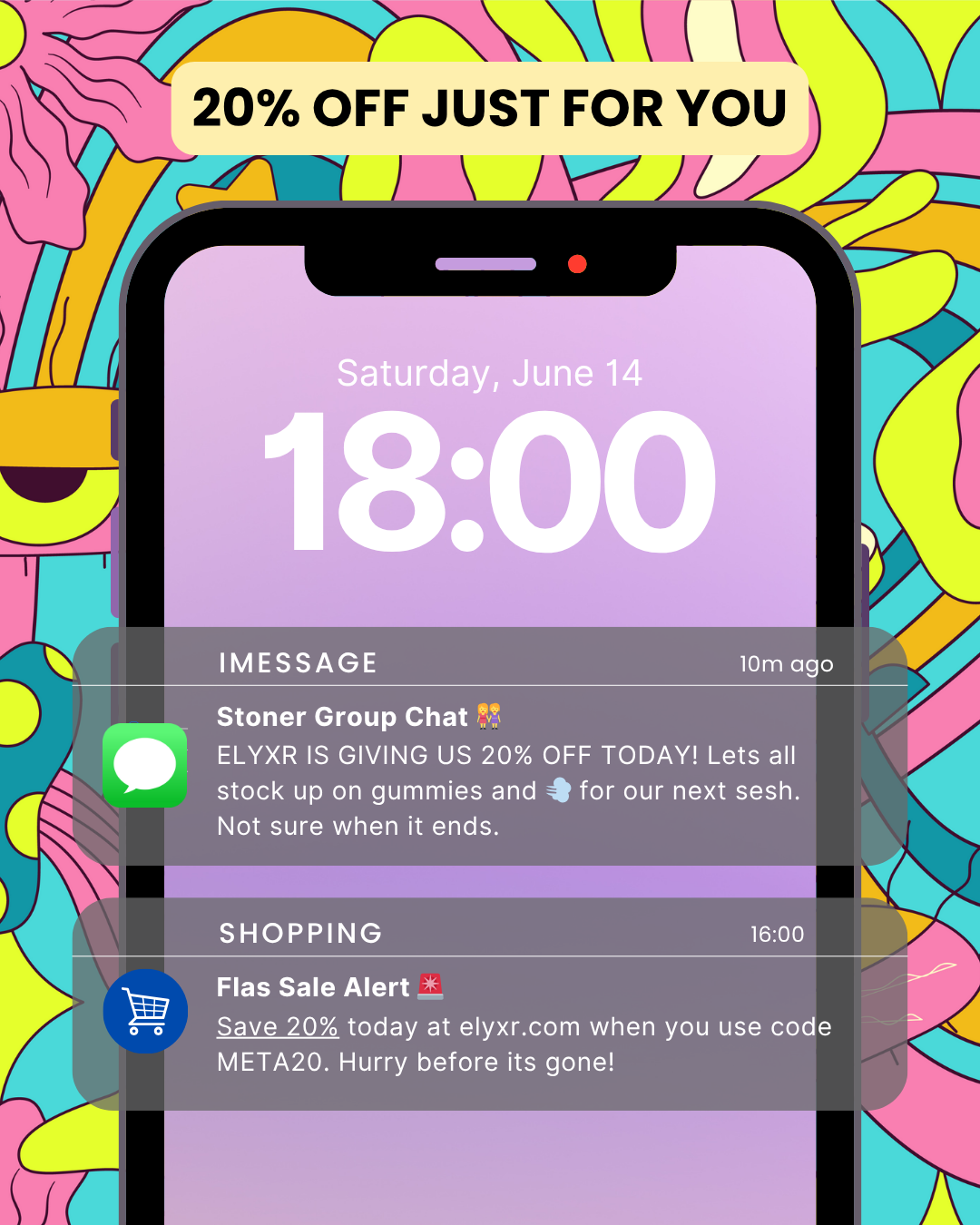 Elyxr Shop Facebook ad