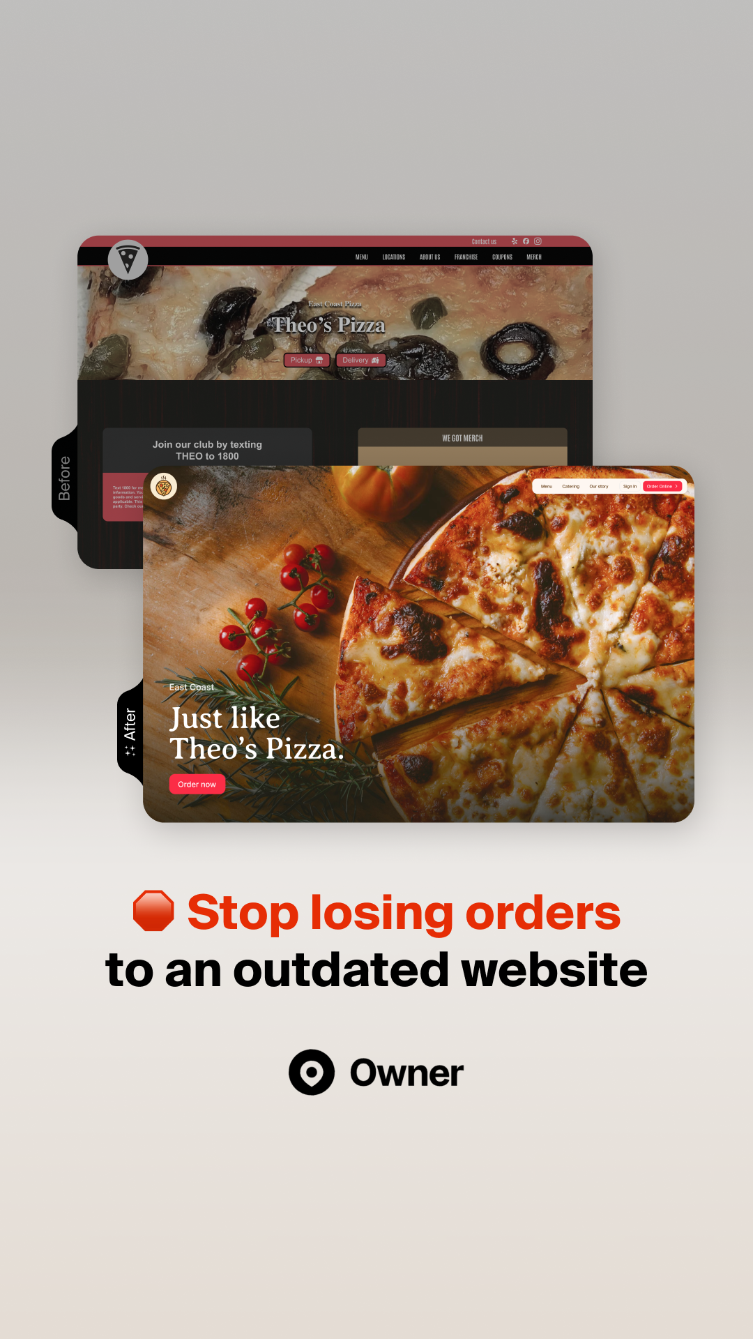 Owner.com Facebook ad