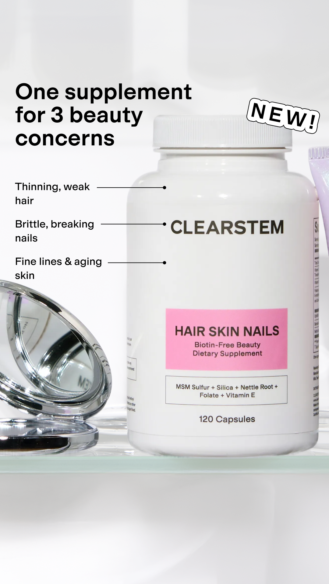CLEARSTEM Skincare Facebook ad