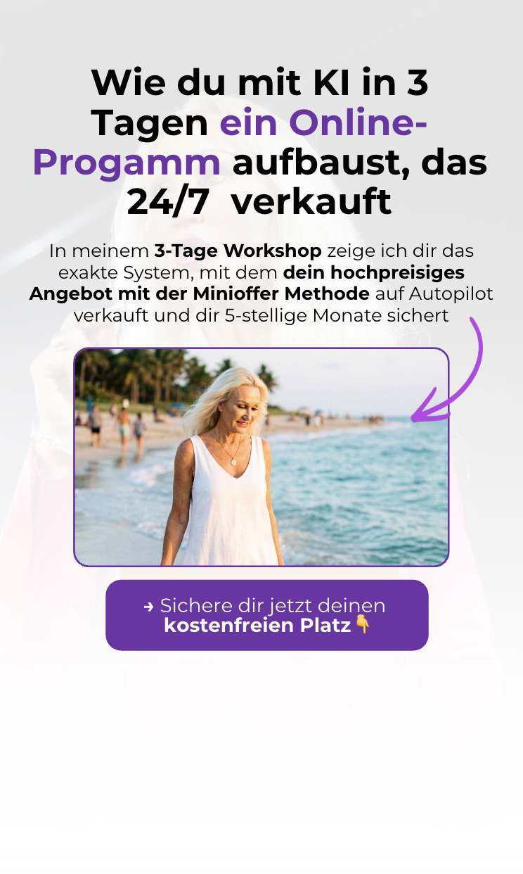 Instagram - Online Business Aufbau / Claudia Büchler Facebook ad