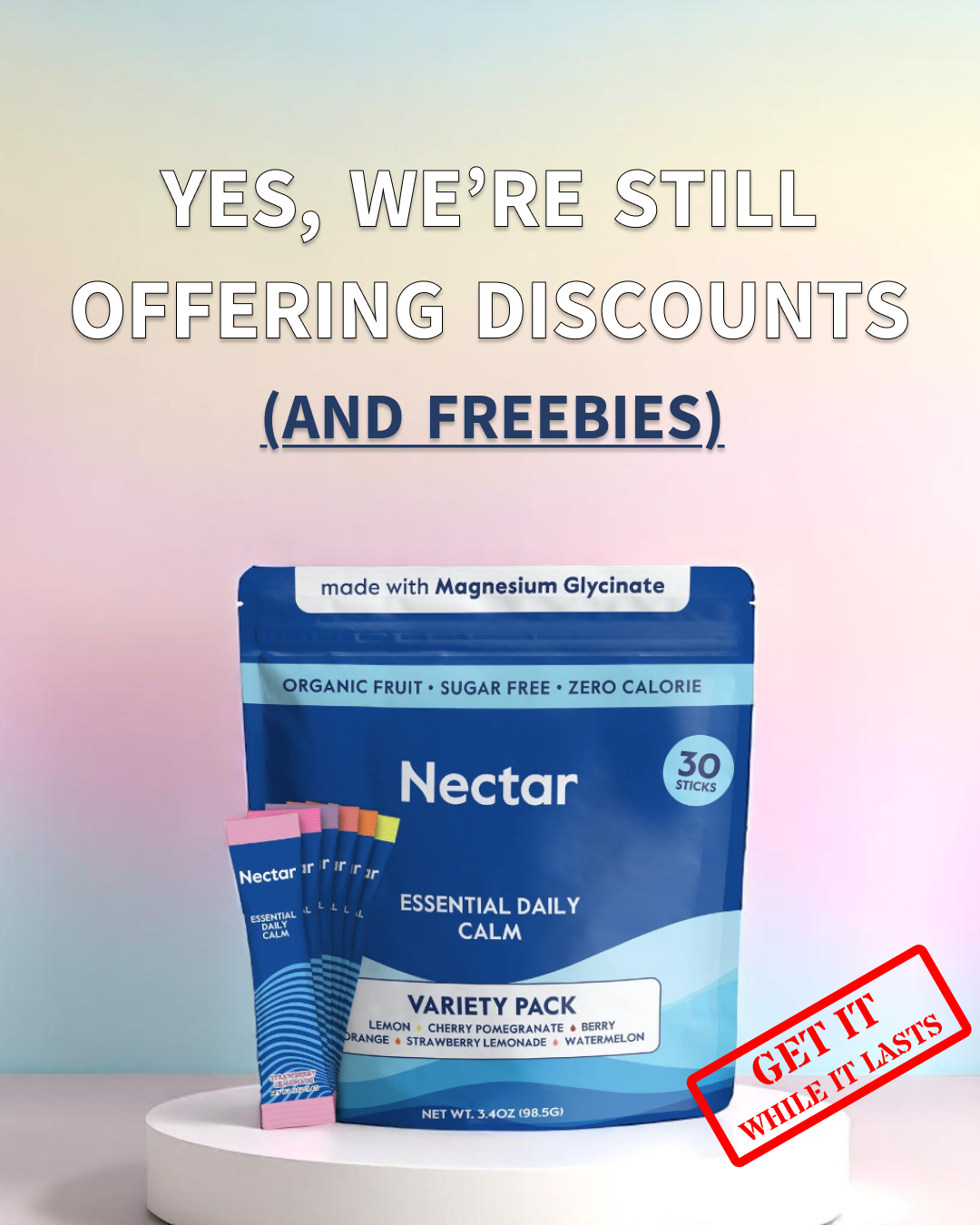 Nectar Calm Facebook ad