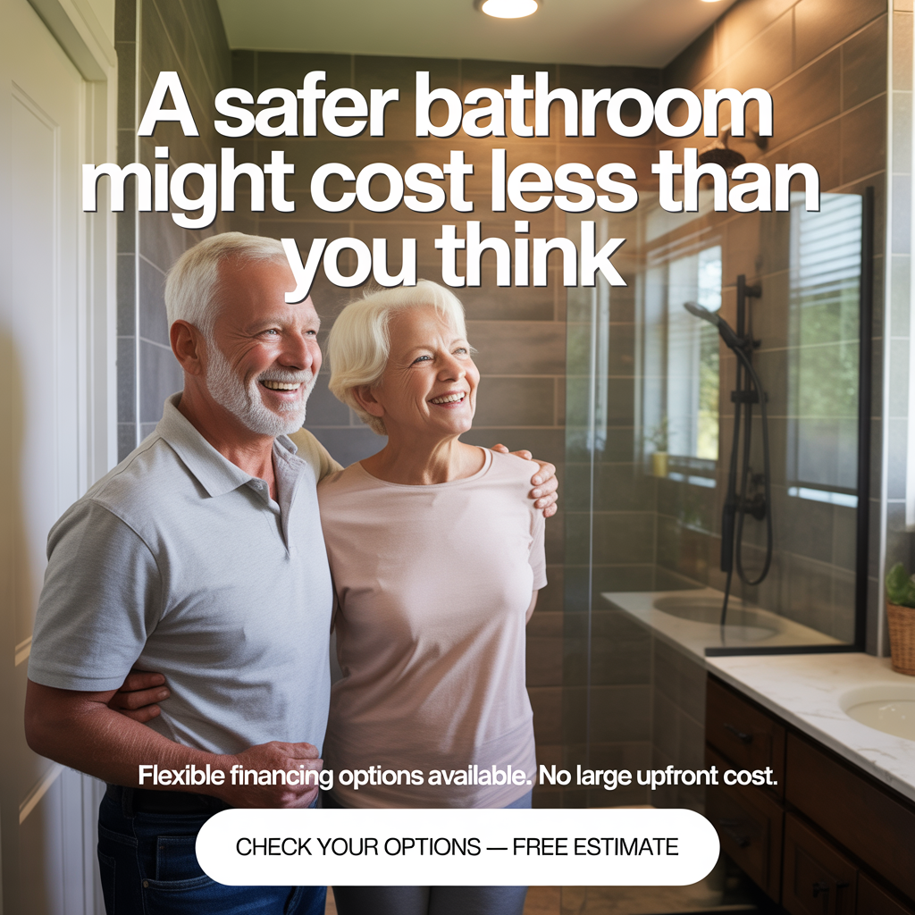 Discount Bath Facebook ad: Your Bathroom Shouldn't Be A Risk