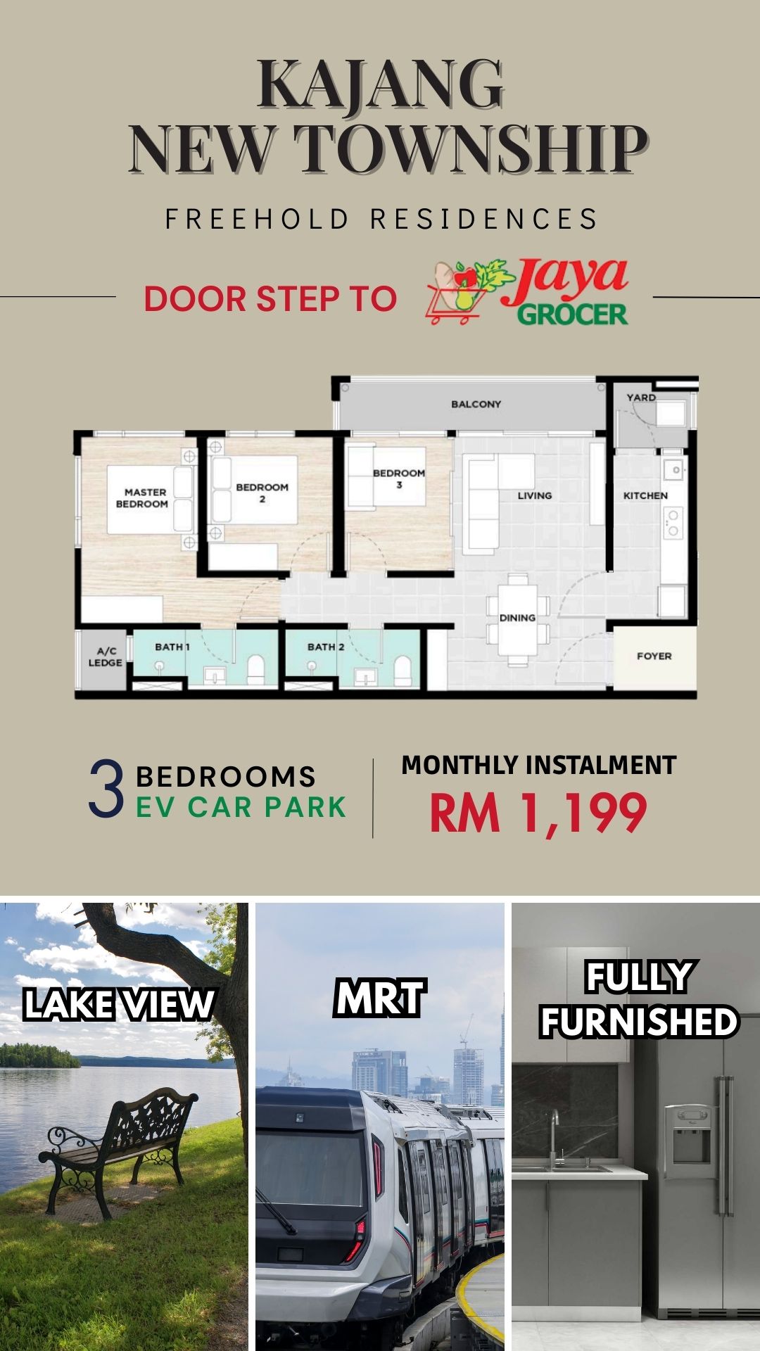 Finest Living Selangor Facebook ad
