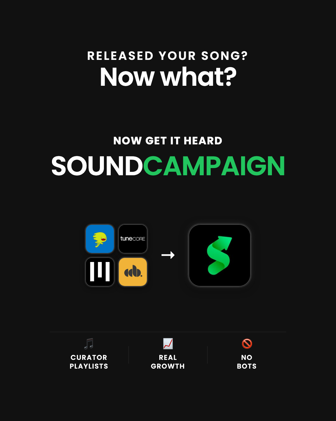 SoundCampaign - Music Promotion Platform Facebook ad