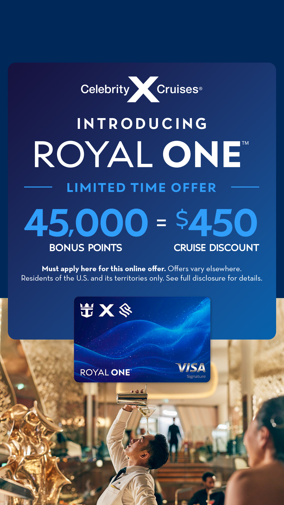 Celebrity Cruises Facebook ad
