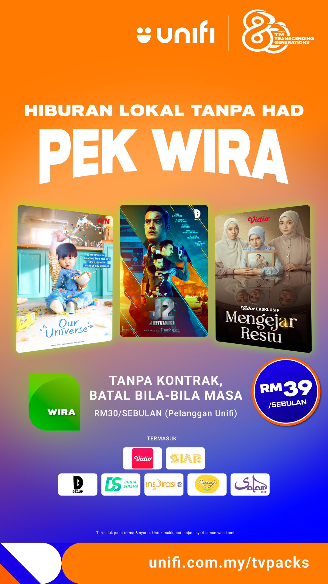 Unifi Facebook ad