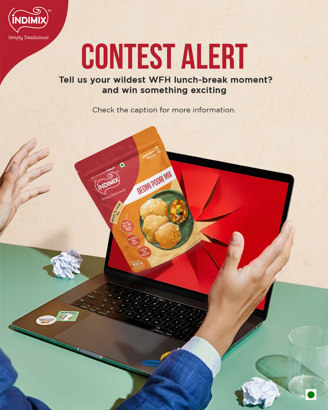 Indimix Facebook ad: CONTEST ALERT